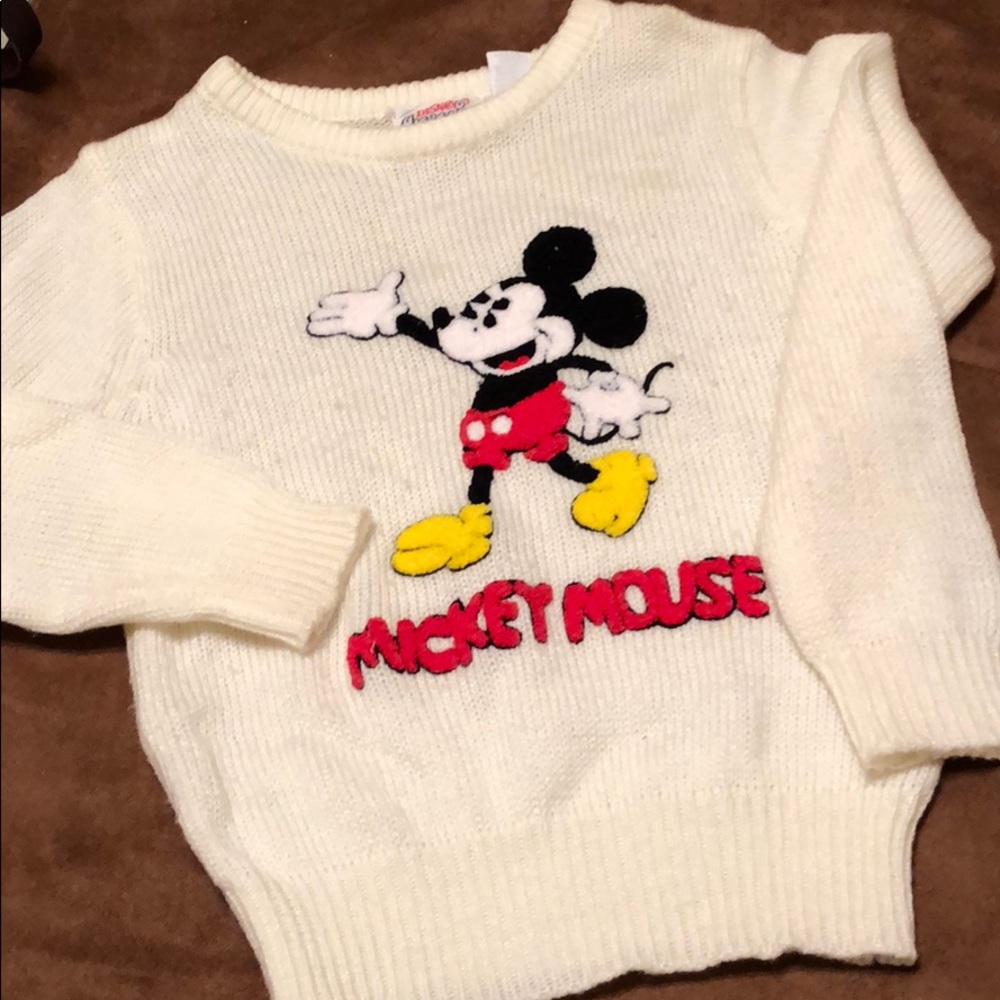 Vintage Mickey Mouse Sweater